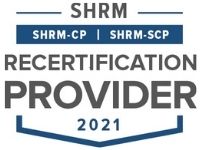 SHRM logo.